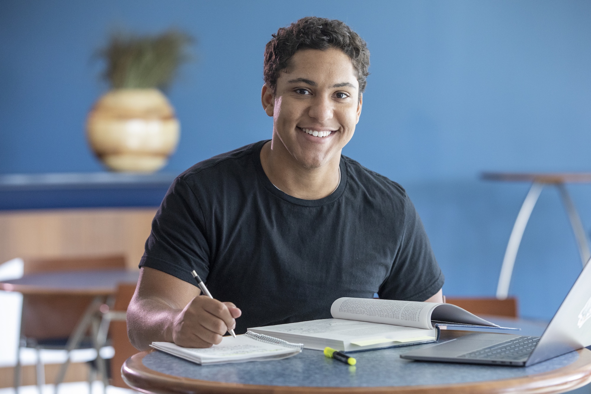 Indian River State College student studying