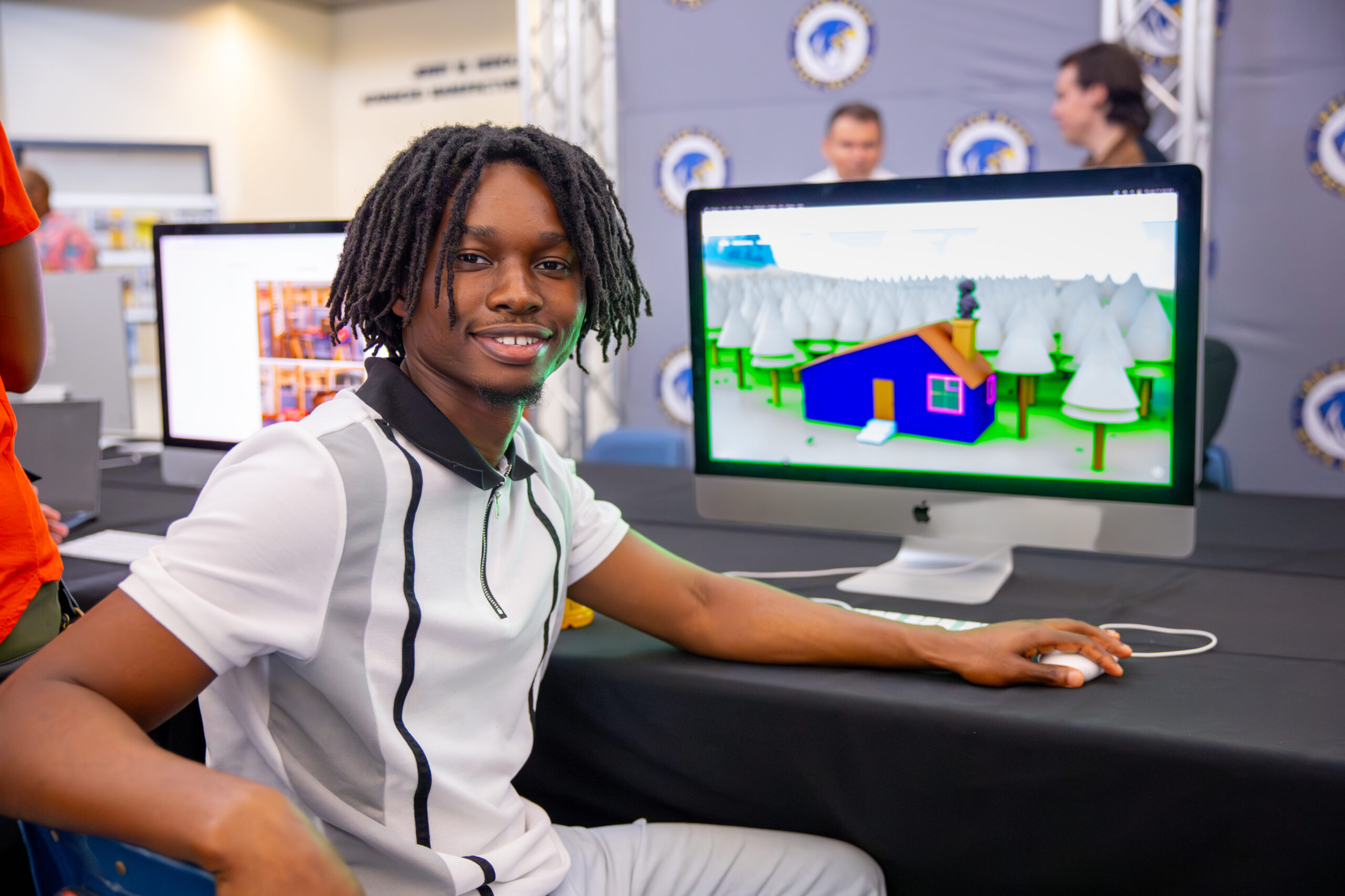 Indian river state college students showcase their talents at spring 2025 digital media portfolio exhibition