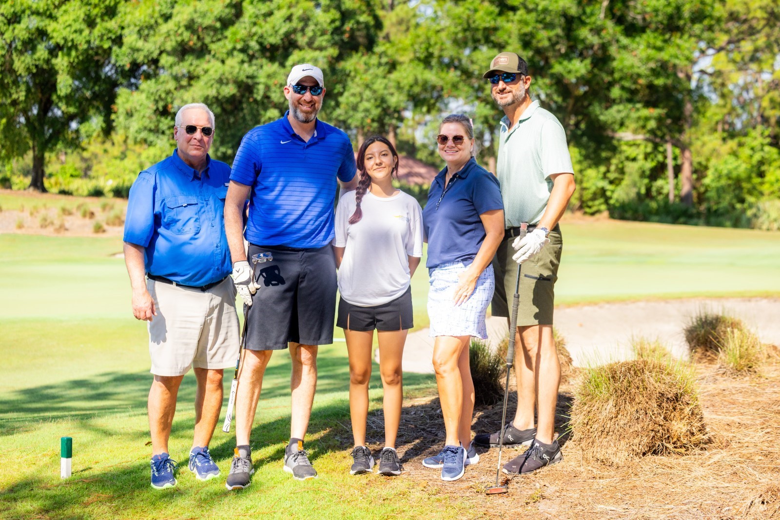 Timothy E. Moore, Bradd Lexer, Brittny Perez, Krissy and Bert Culbreth.