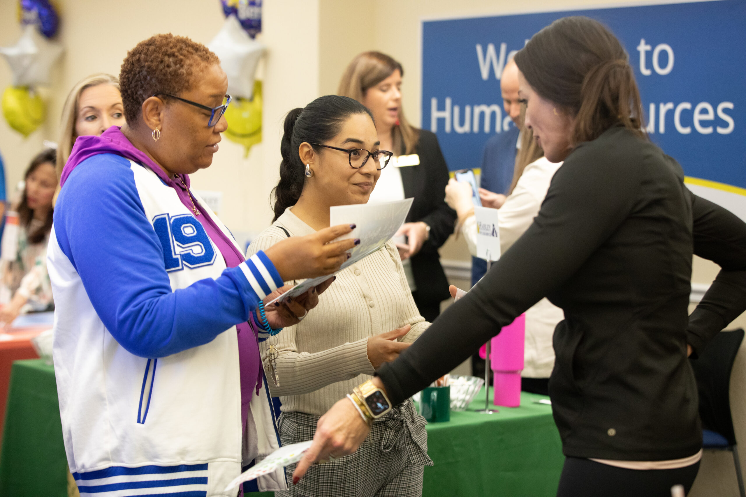 Irsc's human resources department holds "river reset" wellness fair