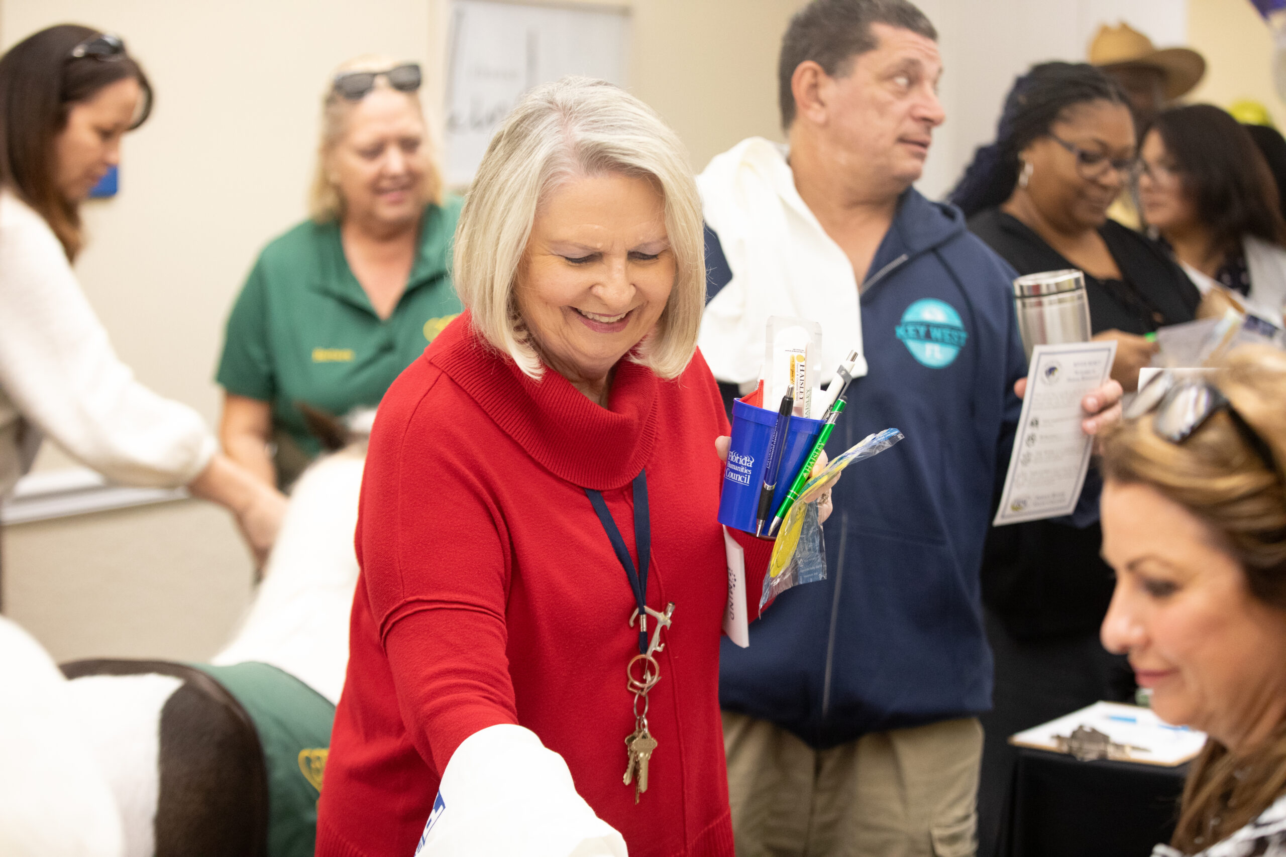 Irsc's human resources department holds "river reset" wellness fair