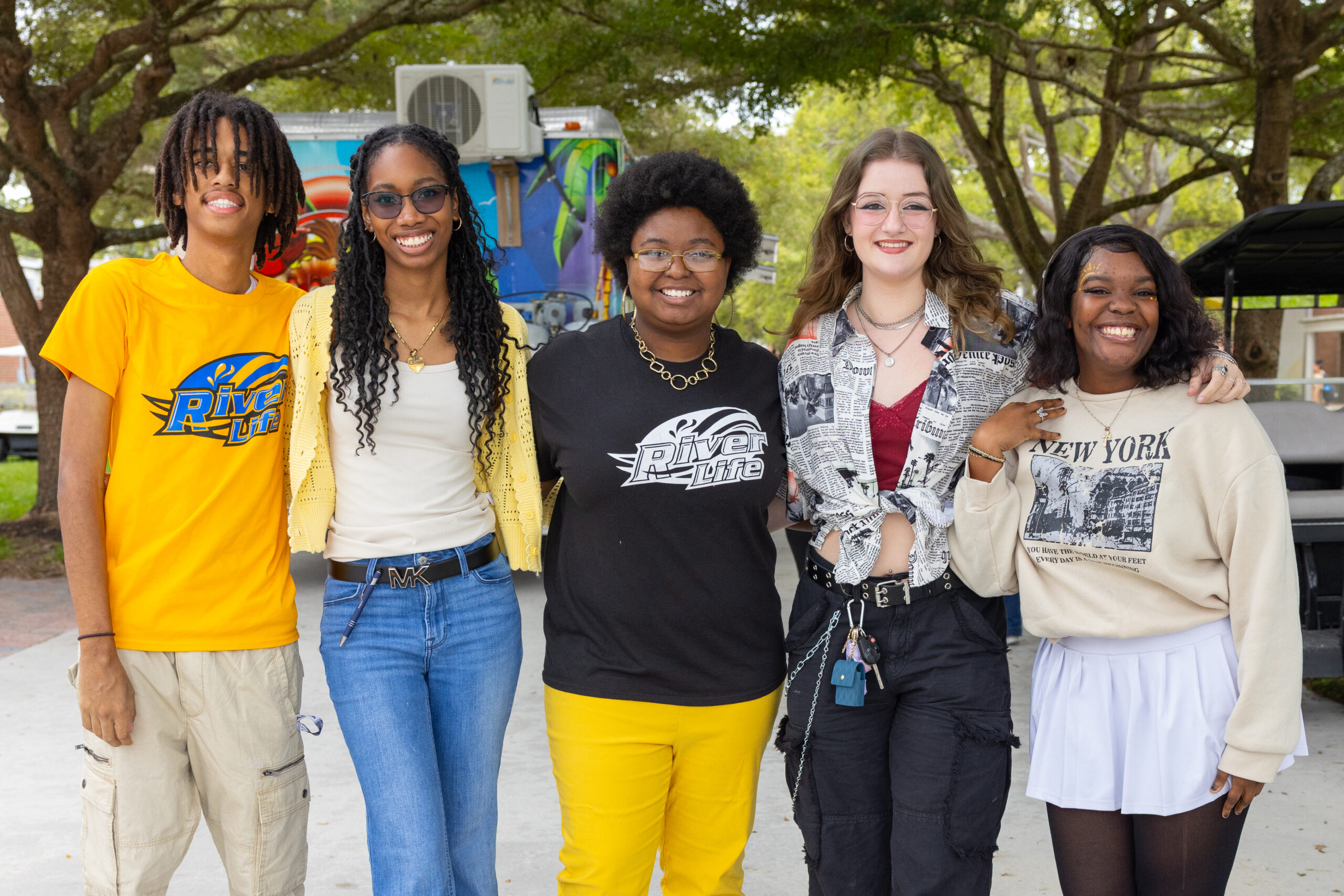 Student engagement and leadership celebrates black history month with food trucks and karaoke