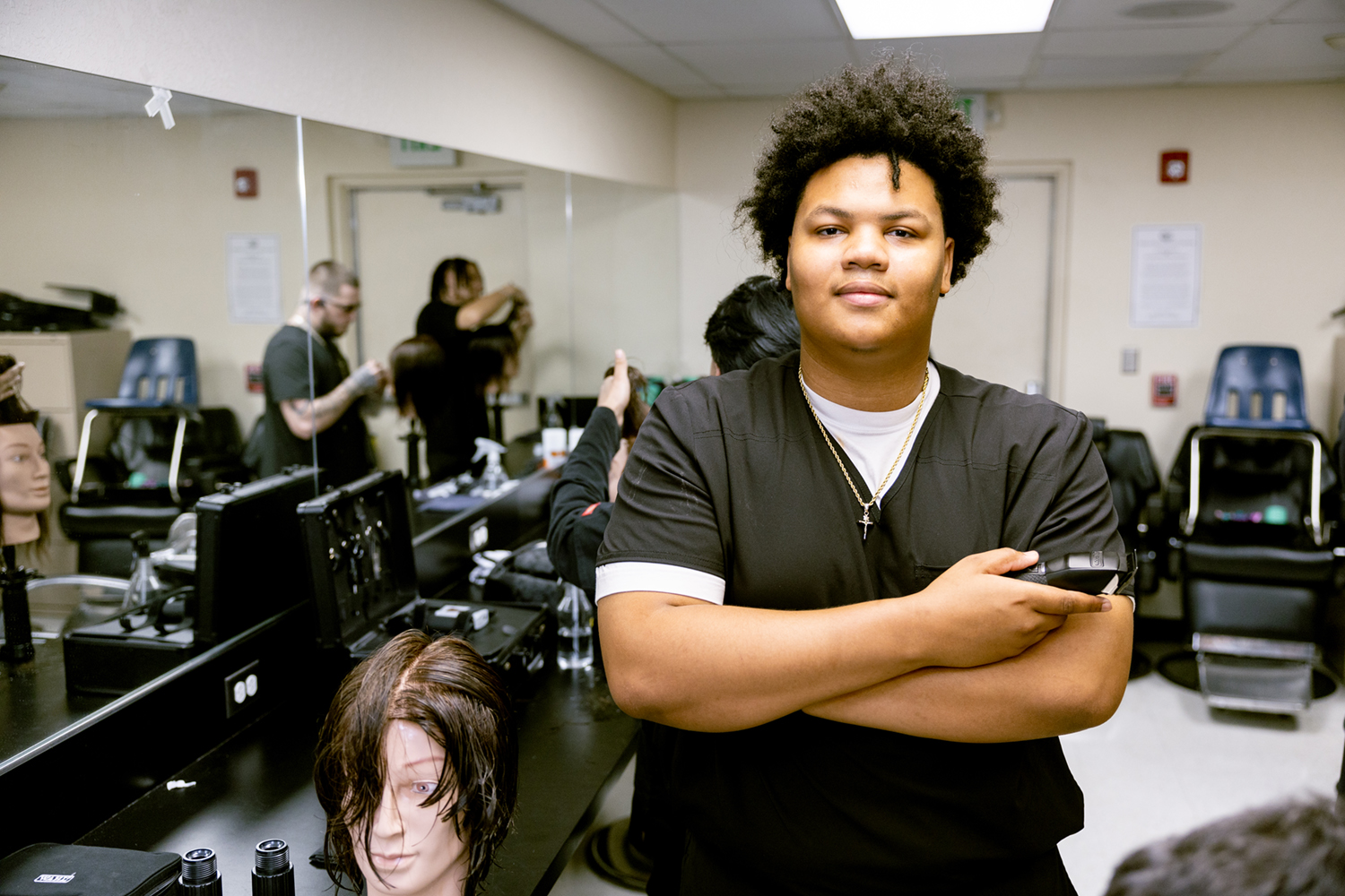 Barbering feature