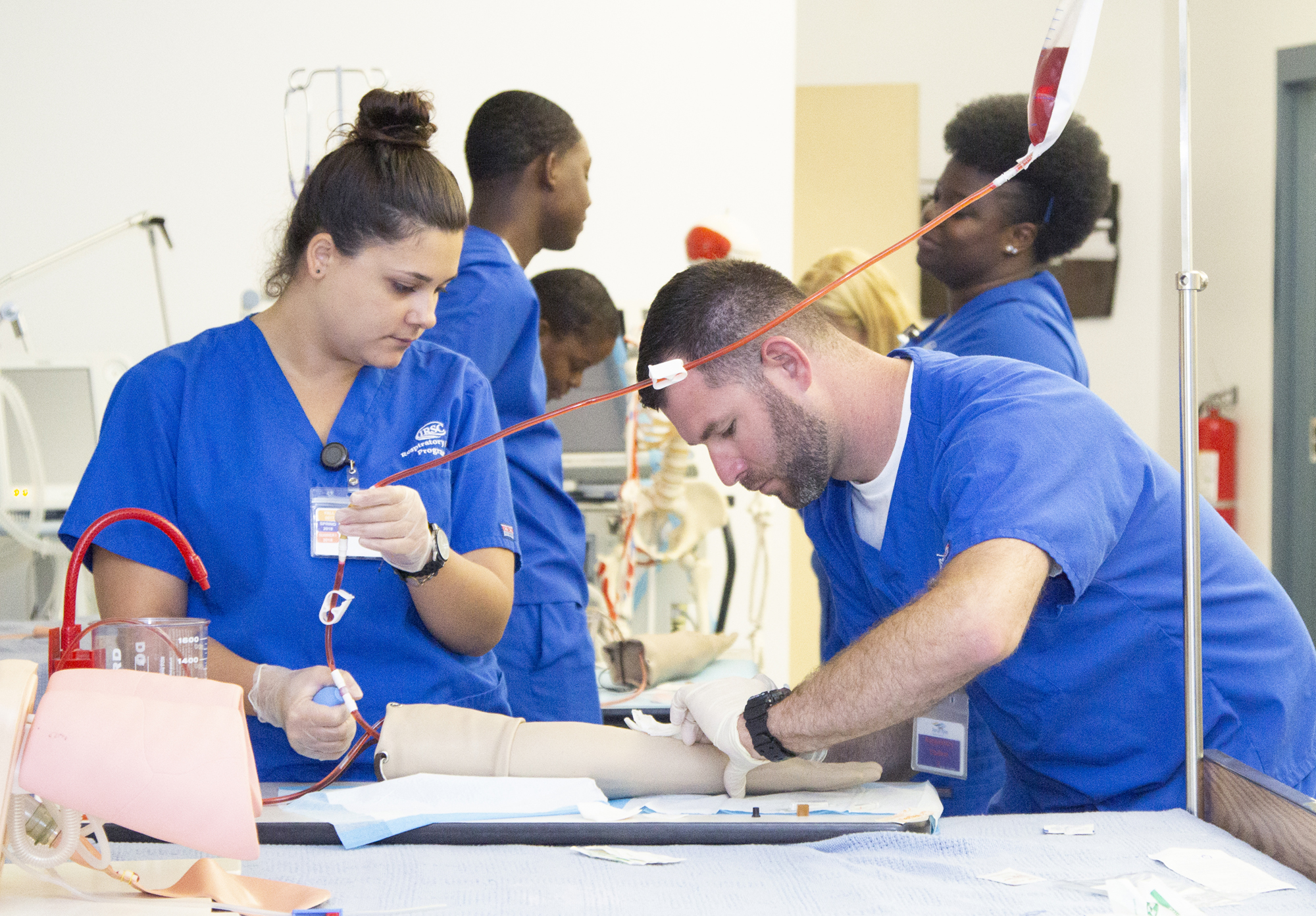 Respiratory care hero