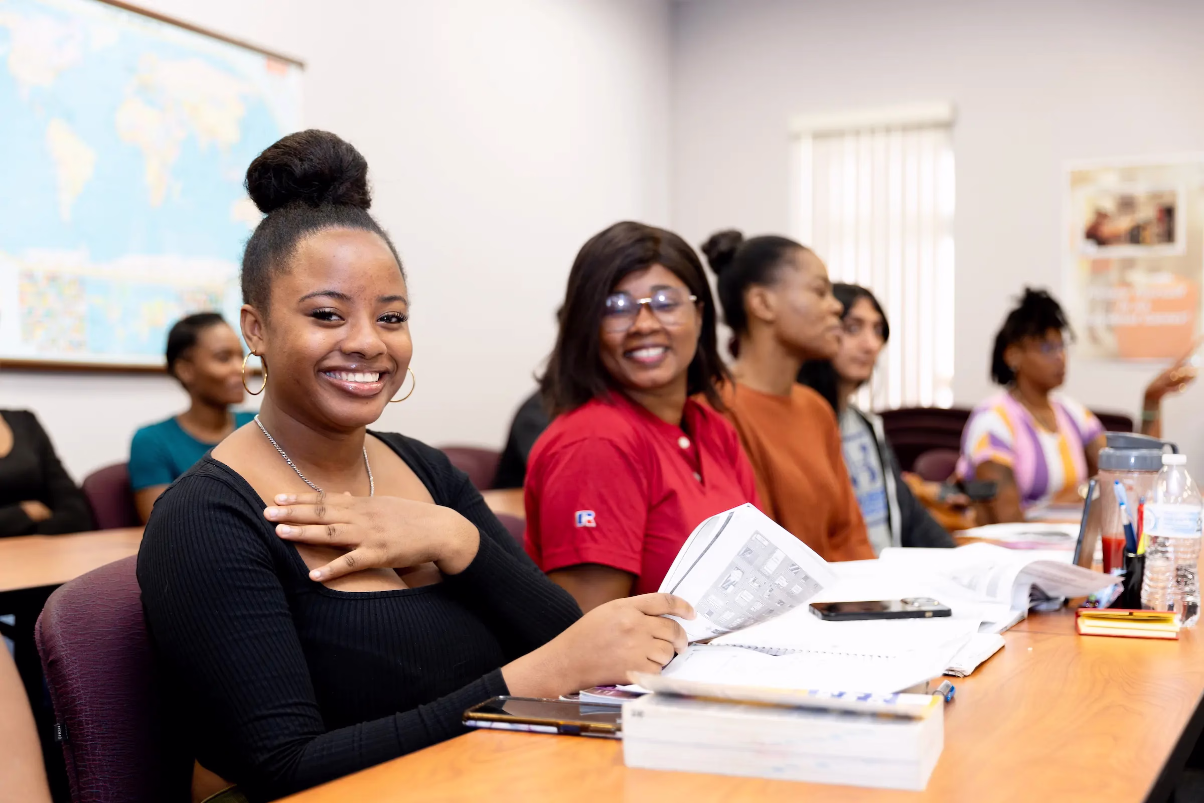 Business students at Indian River State College
