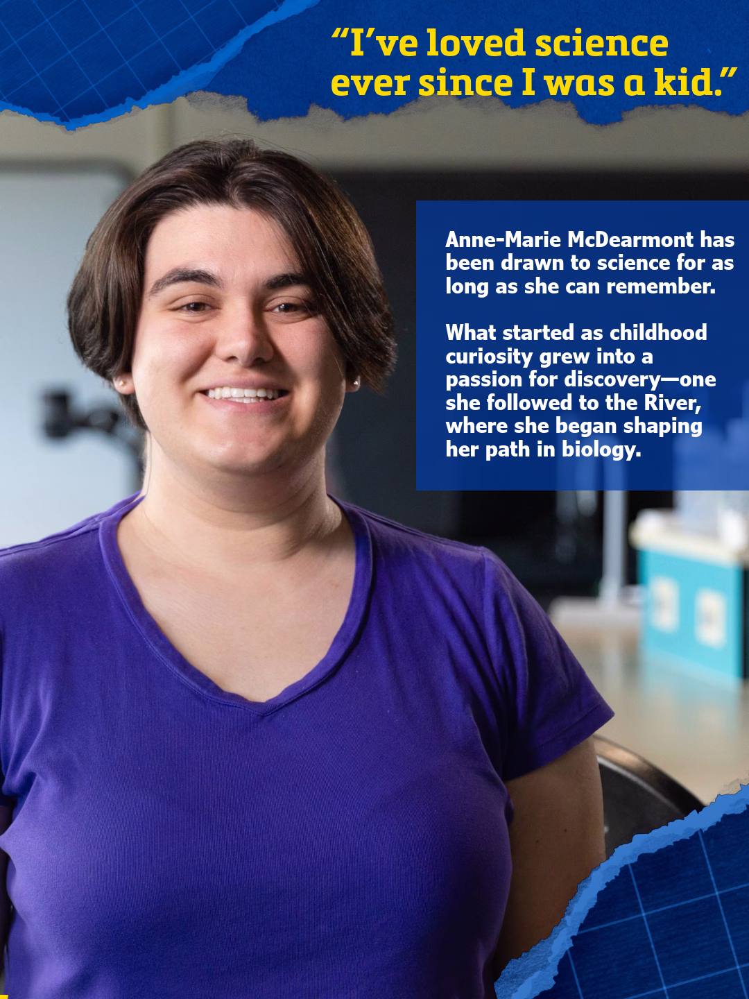Anne-Marie McDermont, Indian River State College graduate, smiling portrait on campus