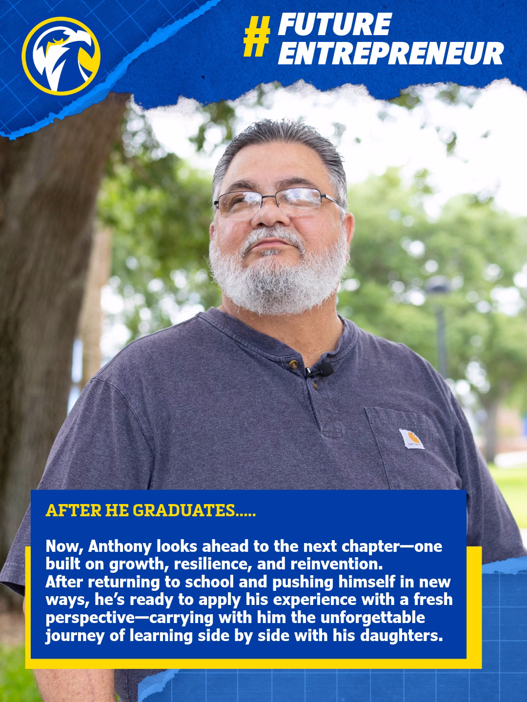 Anthony Sementelli featured in Indian River State College graduate spotlight story